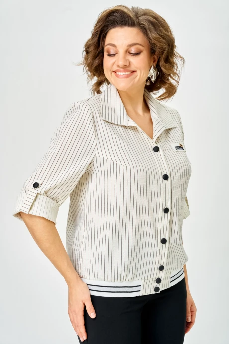 Жакет (пиджак) Дали 4586 молочный #1