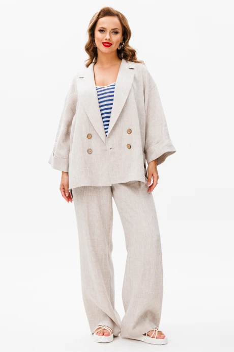 Брючный костюм ЮРС 24-376-1 двойка #1