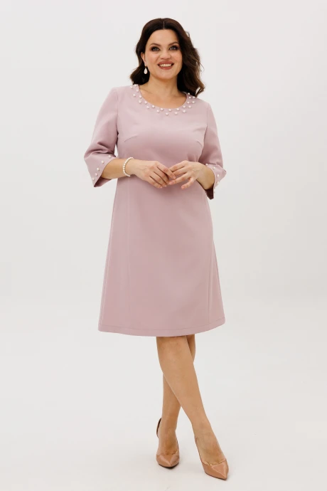 Платье ANIDEN 719-4 пудровый #1