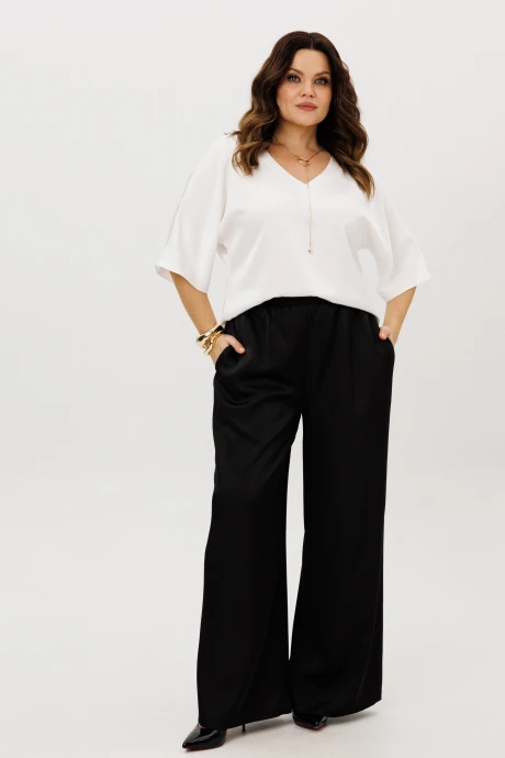 Брючный костюм ANIDEN 6118-5 черно-белый двойка #1