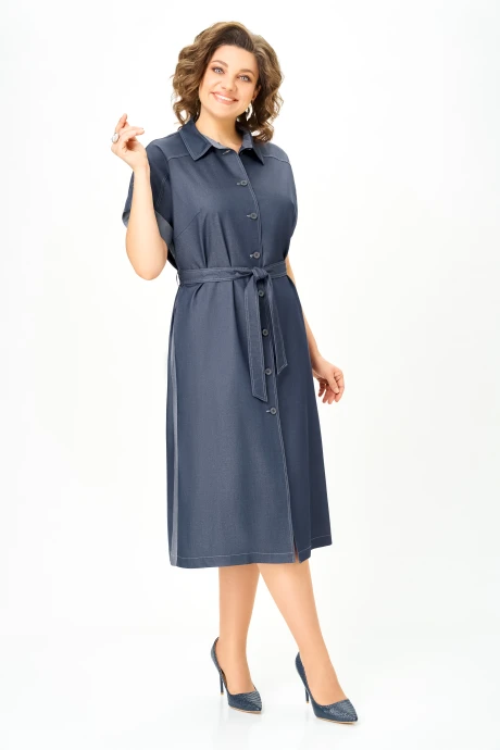 Платье Дали 7039 джинс #1