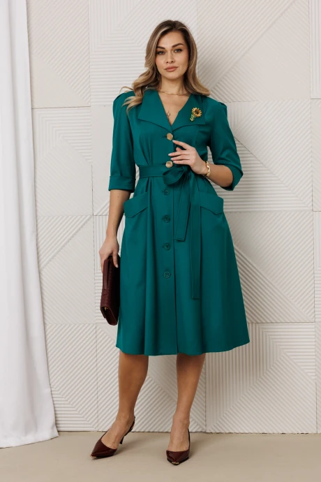 Платье Anastasia 1318.1 изумруд #1