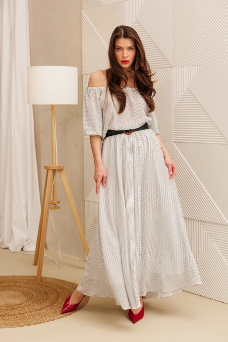 Платье Anastasia 1328 белый #1