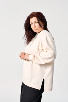 Джемпер (кофта) GRATTO 4467 кремовый