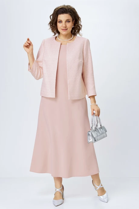 Юбочный костюм ALANI COLLECTION 2415 пудра #1