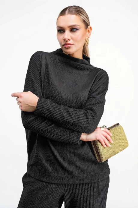 Джемпер (кофта) Erika 7260 черный #1