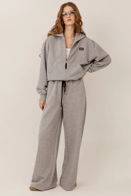 Спортивный костюм GO F3102/50-04 серый меланж #1