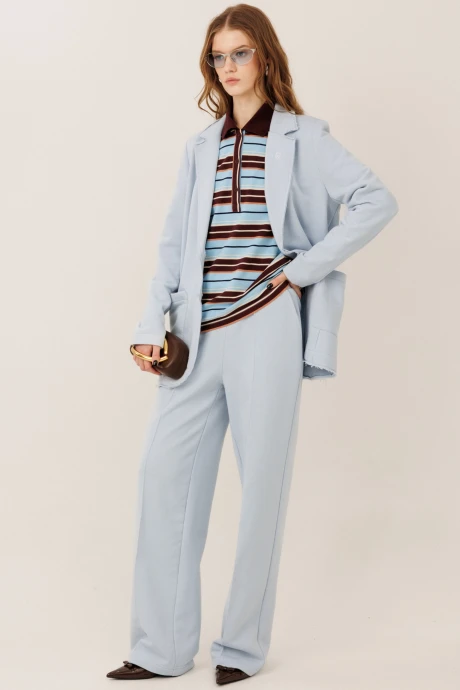 Брючный костюм GO F3065/29-1413 небесный #1