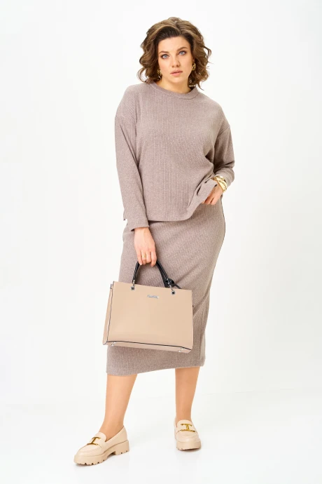 Юбочный костюм Орхидея Люкс 1665 двойка #1