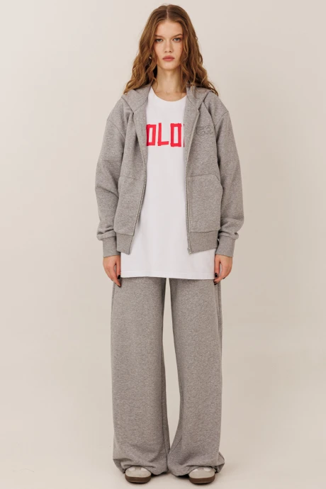 Спортивный костюм GO F3119/50-04 серый меланж #1