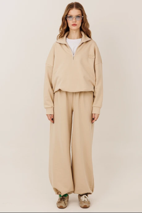 Спортивный костюм GO F3120/03-02 кэмел #1