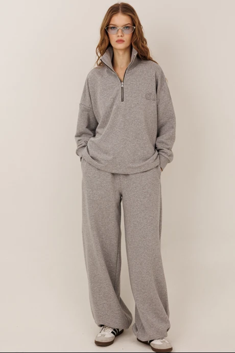 Спортивный костюм GO F3120/50-04 серый меланж #1