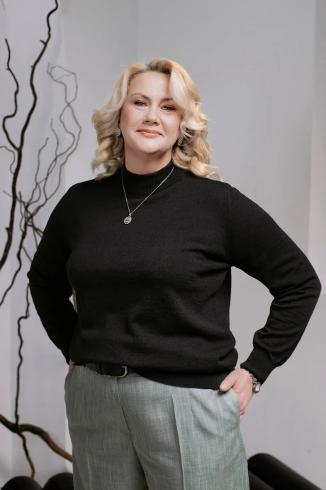 Джемпер (кофта) Полесье С3731-23 3С8783-Д43 158,164 глубокий_черный #1