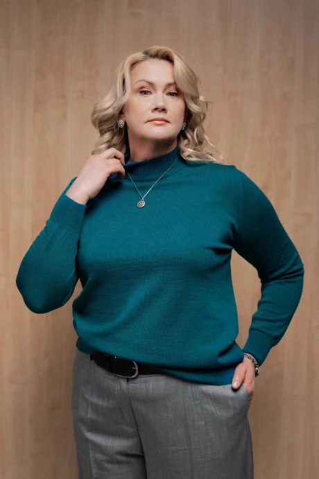 Свитер Полесье С3731-23 3С8783-Д43 158,164 т.малахит #1