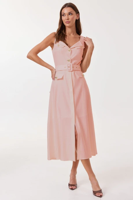 Платье *Распродажа Люше 4128 розовый #1