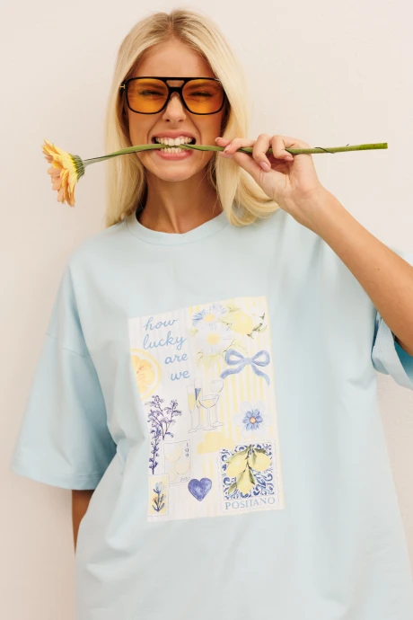 Джемпер (кофта) KOKOdea 21003 голубой #1