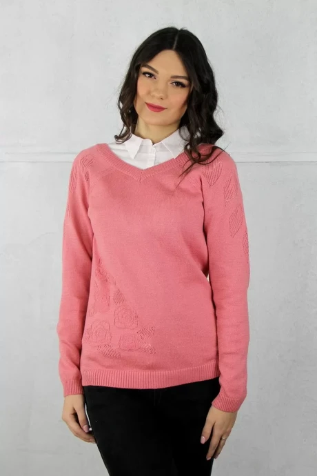 Джемпер (кофта) Полесье С1004-20 0С2126-Д43 170,176 коралловый_миндаль #1