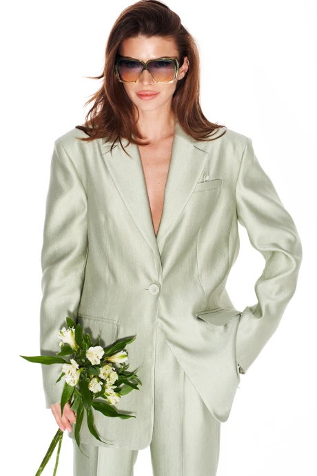 Жакет (пиджак) ELLETTO 3945 зелёный #1