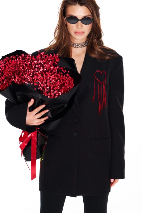 Жакет (пиджак) ELLETTO 3957 черный #1