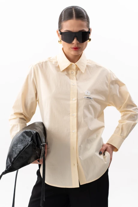 Рубашка SILVERSPISE 7632 желтый #1