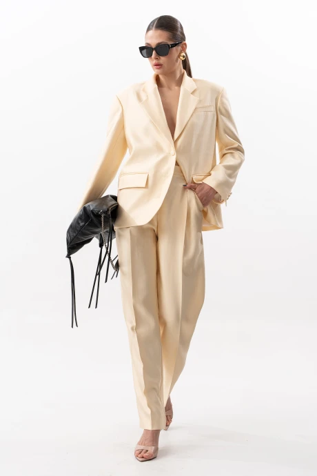 Брючный костюм SILVERSPISE 1634 желтый двойка #1