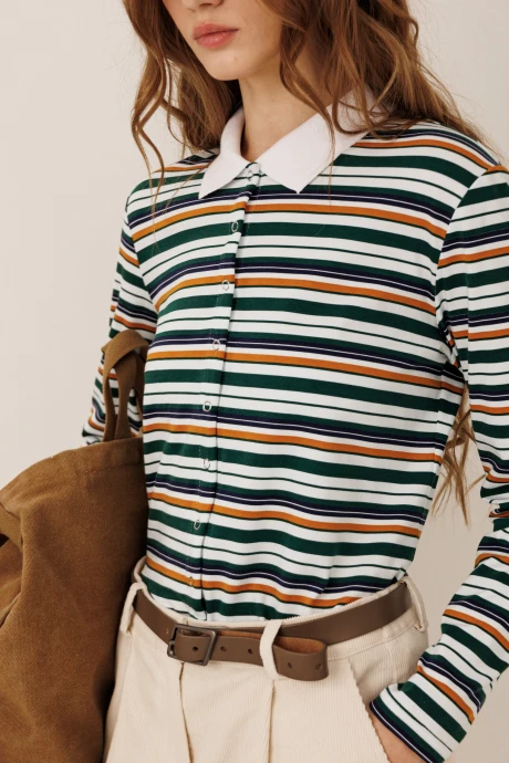 Лонгслив GO F1013ST/25-02p полоска #1