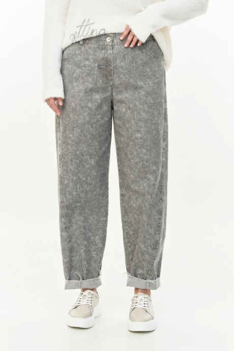 Брюки AVE RARA 4163 Серо-бежевый_мрамор #1