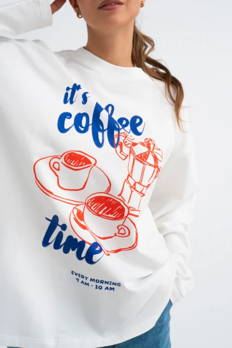 Джемпер (кофта) Mirolia 1225-17 кремовый #1