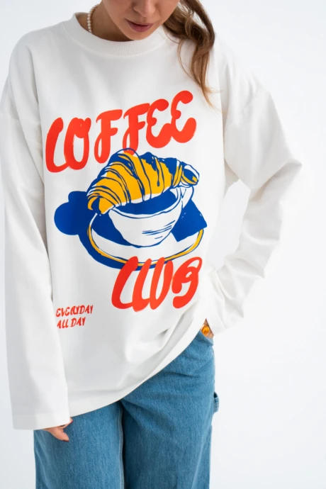 Джемпер (кофта) Mirolia 1225-18 кремовый #1