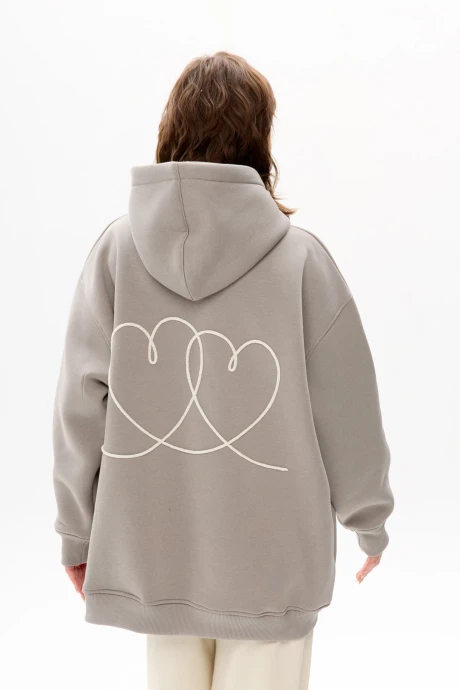 Джемпер (кофта) Mirolia 1229-11 серый #1