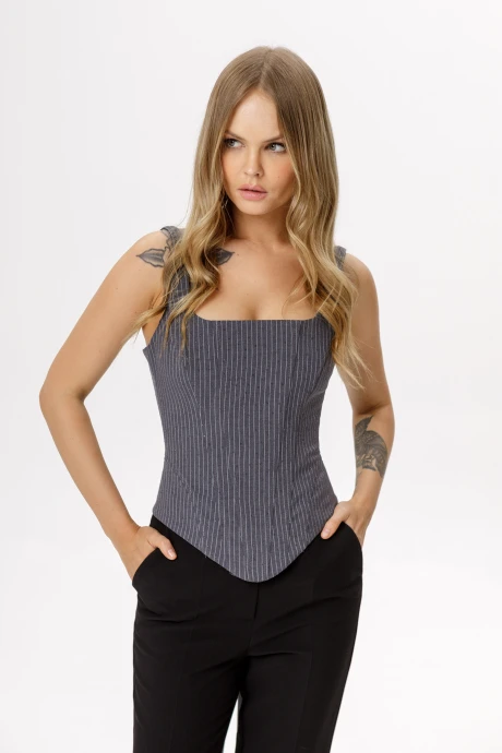 Топ PiRS 6518 серый #1