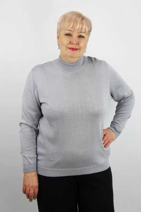 Джемпер (кофта) Полесье С3632-21 1С1230-Д43 158,164 сиренево-серый #1