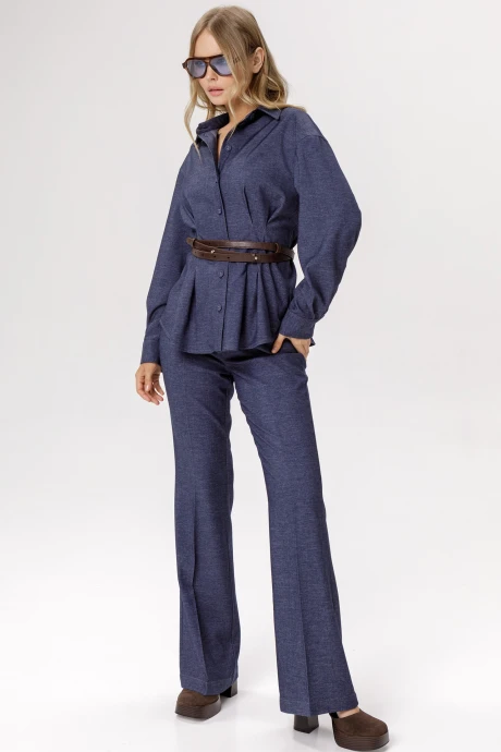 Брюки PiRS 6569 синий #1