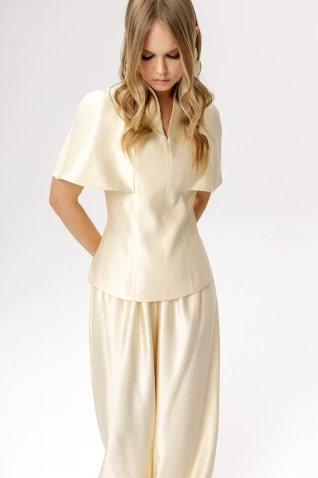 Блузка PiRS 6583 сливочный #1