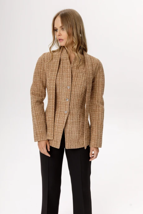 Жакет (пиджак) PiRS 6604 бежевый #1