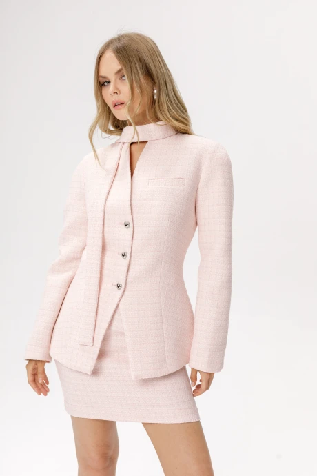 Жакет (пиджак) PiRS 6604 розовый #1