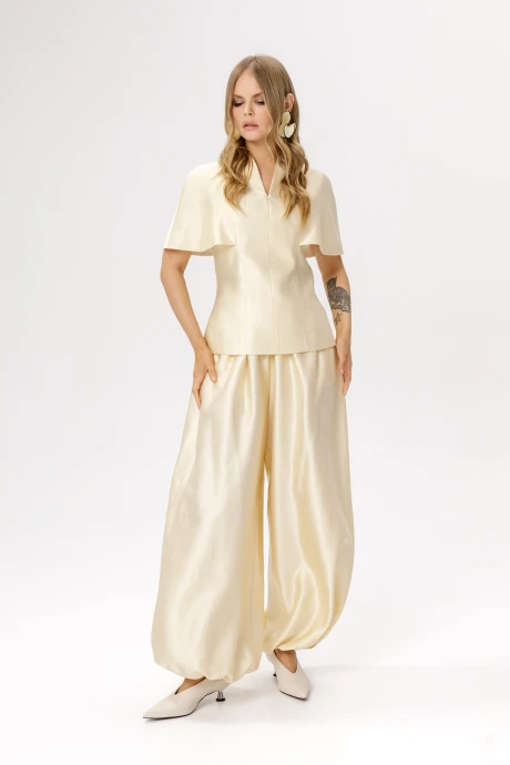 Брюки PiRS 6671 сливочный #1