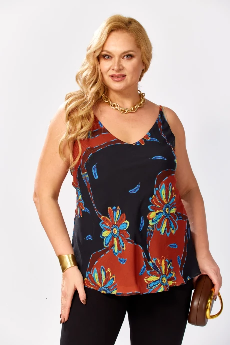 Топ Avenue Fashion 0346-2 дизайн цветы, абстракция #1