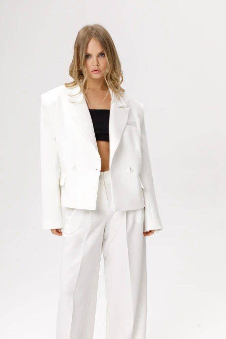 Жакет (пиджак) PiRS 6377 белый #1