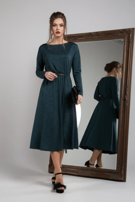 Платье Erika с -136 зеленый #1