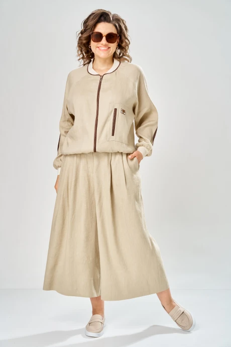 Брючный костюм Diamant 2154 натуральный #1