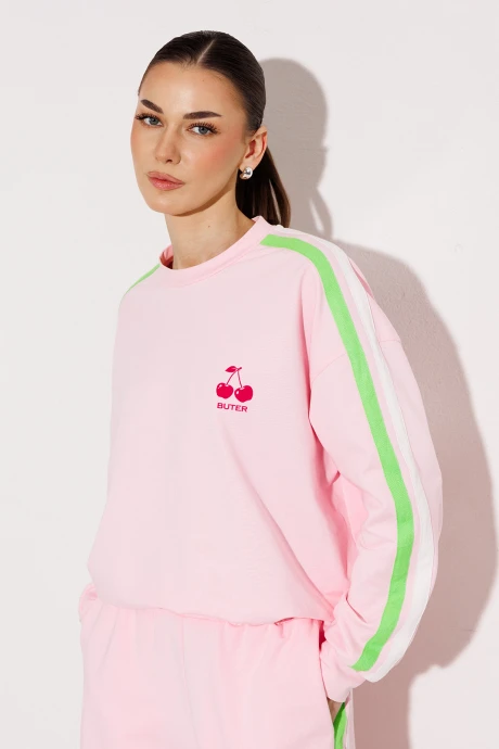 Свитшот Buter 3280 светло-розовый #1