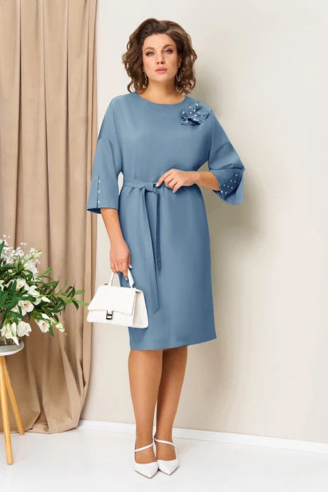 Платье VOLNA 1461 голубой #1