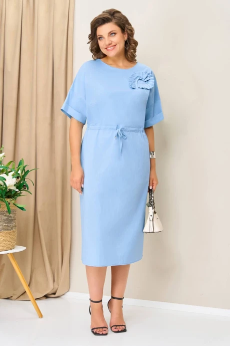 Платье VOLNA 1418 голубой #1