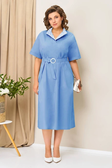 Платье VOLNA 1419 голубой #1