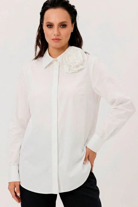 Блузка MisLana 1241 молочный(бледно-сливочный) #1