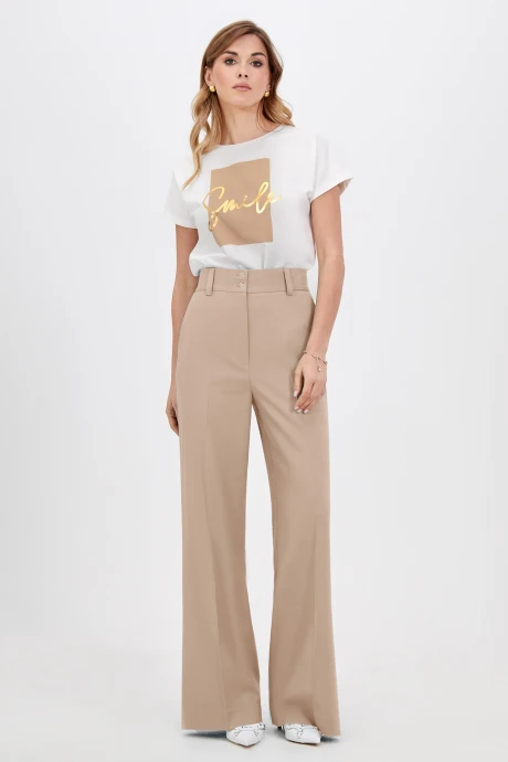 Брюки Bazalini 5040 бежевый #1
