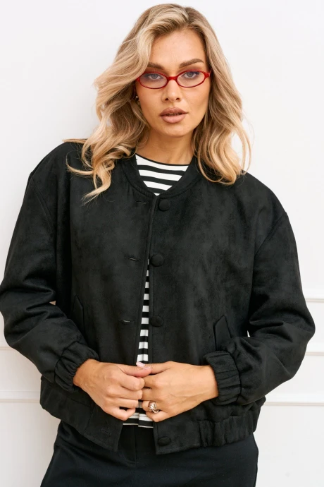 Бомбер AMUARt 1022-2 черный #1