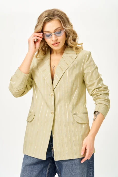 Жакет (пиджак) TVIN 7006 олива #1