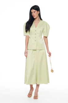 Юбочный костюм KaVaRi 8056 олива